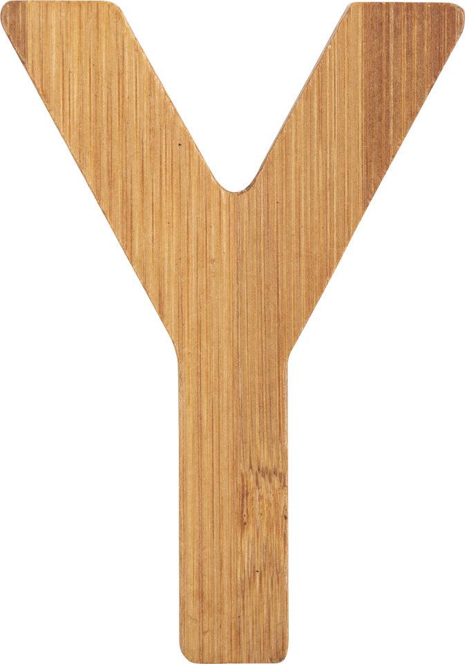 Lettres alphabet en bambou Y WALEA